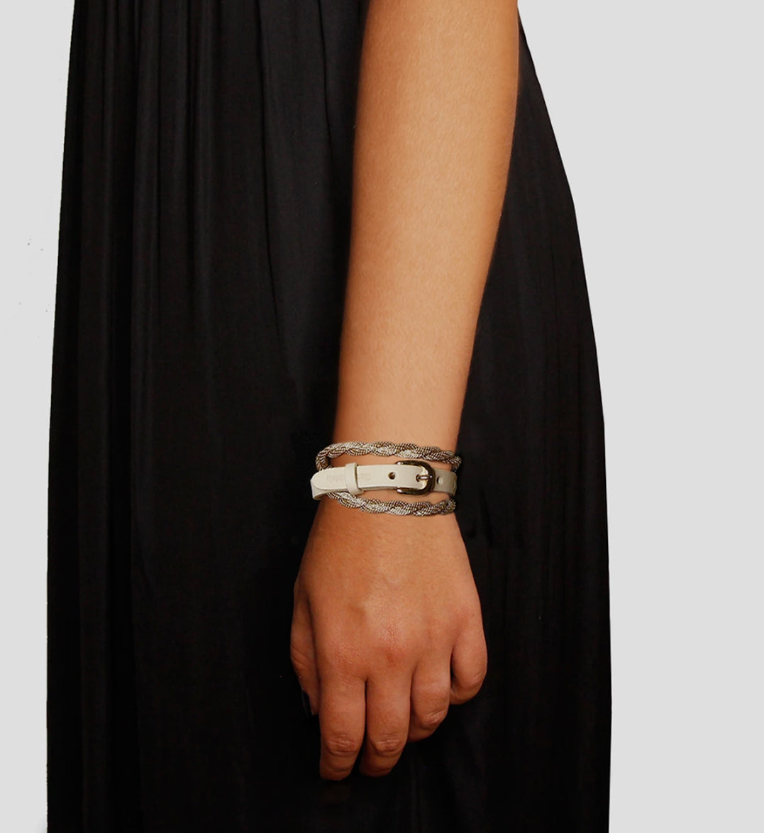 Rope triple wrap bracelet